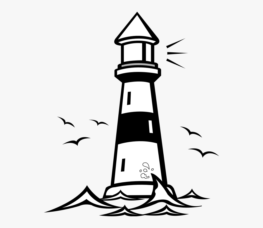 Transparent Door Clip Art - Lighthouse Clipart, Transparent Clipart