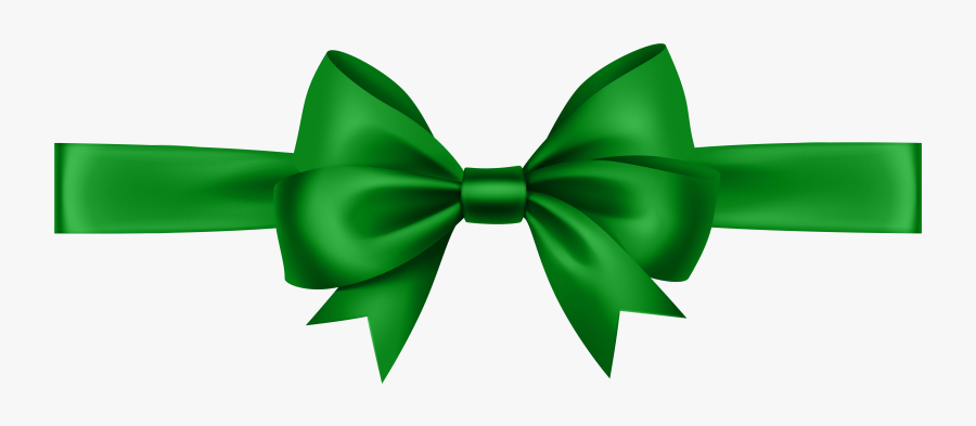 Ribbon Clipart Green Bow - Blue Ribbon Transparent Background, Transparent Clipart