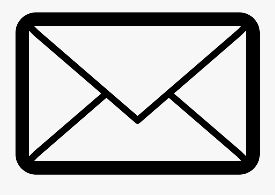 Send Us An Email Clipart , Png Download - Black Social Media Icons Email, Transparent Clipart