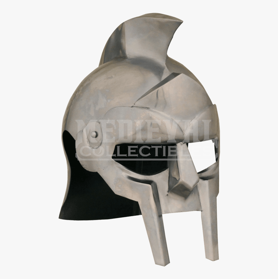 Large Gladiator Helmet - Bronze Sculpture, Transparent Clipart