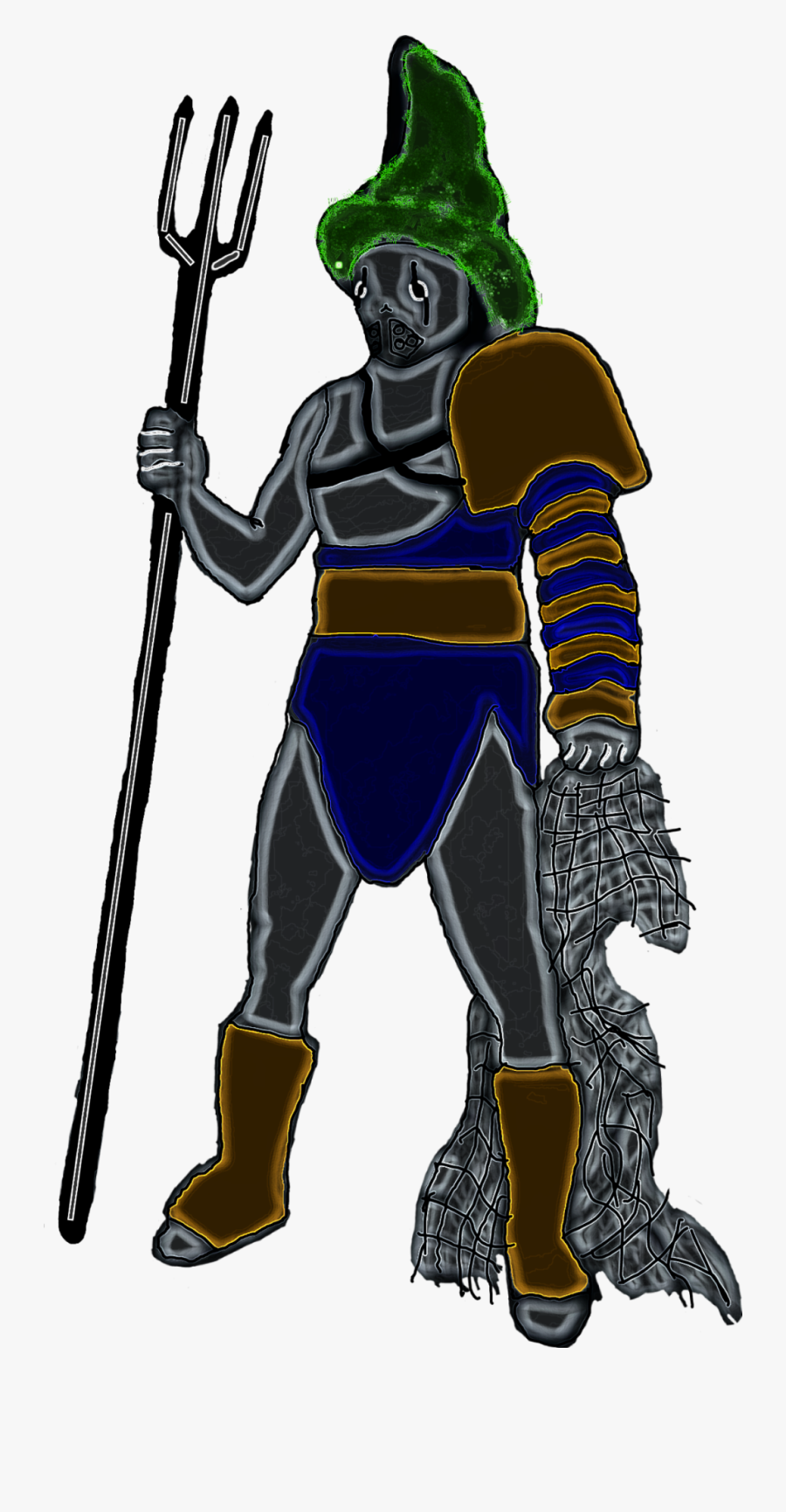 Gladiator Neon Freetoedit - Cartoon, Transparent Clipart