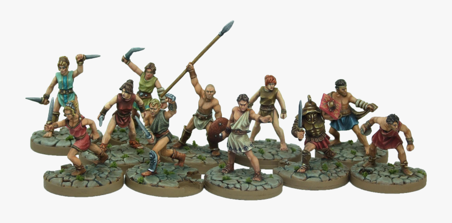 Gangs Of Rome Grouped Fighters Gladiator - Gangs Of Rome Game, Transparent Clipart