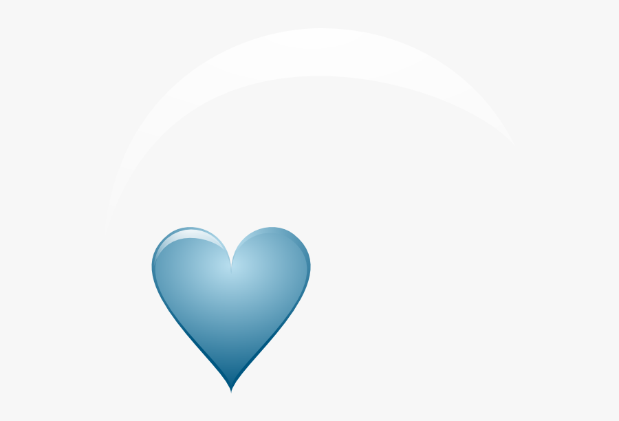 Blue Heart Clipart, Transparent Clipart