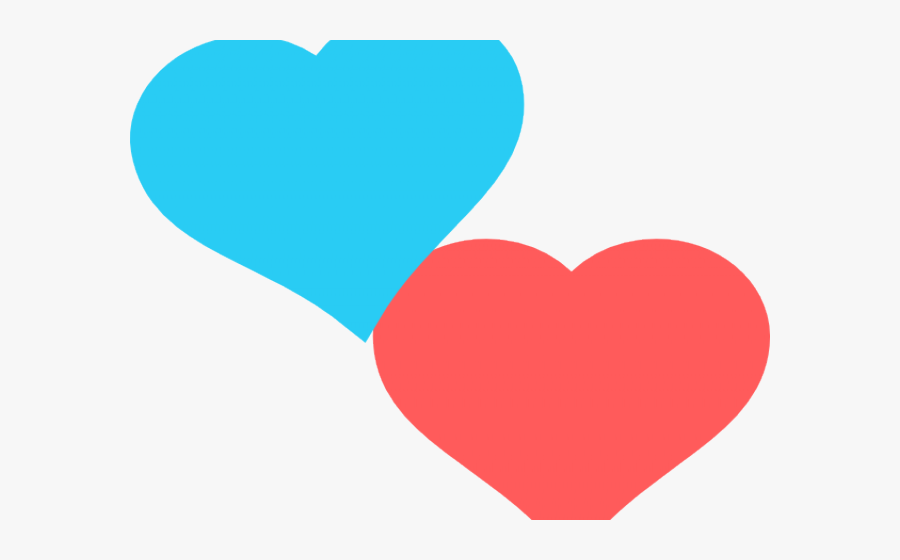 Transparent Teal Heart Clipart - Heart, Transparent Clipart