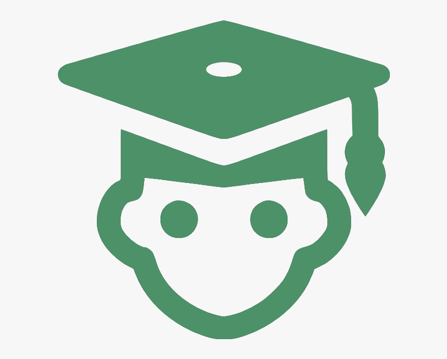 Needing The Financial Education, Strategy And Support - Green Student Icon Png, Transparent Clipart