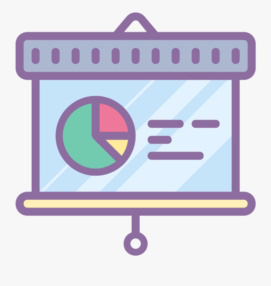 I Can Help You Write The Best Marketing Strategy Presentations - Presentation Vector Icon Png, Transparent Clipart