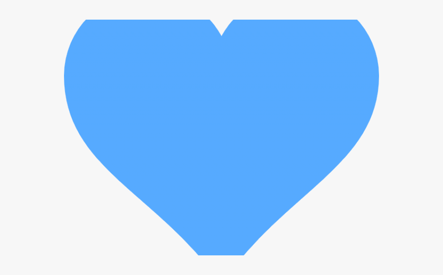 Transparent Blue Heart Clipart - Blue Heart Clipart Png, Transparent Clipart