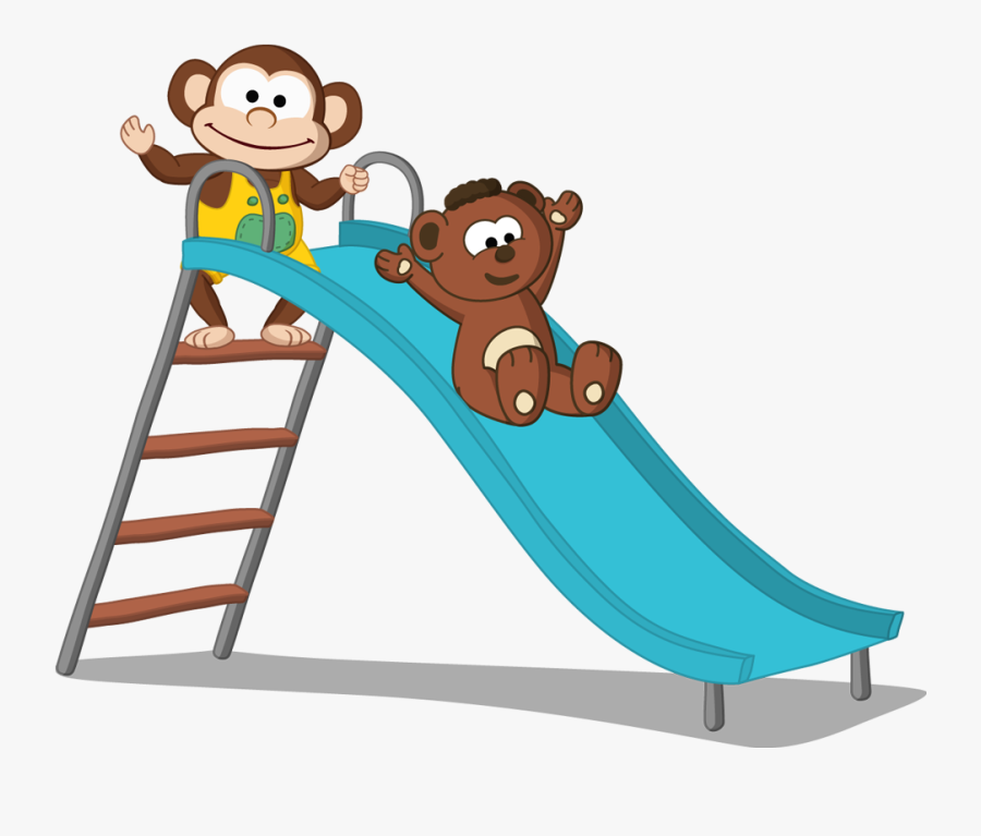 Playground Slide Clipart , Png Download - Cartoon, Transparent Clipart