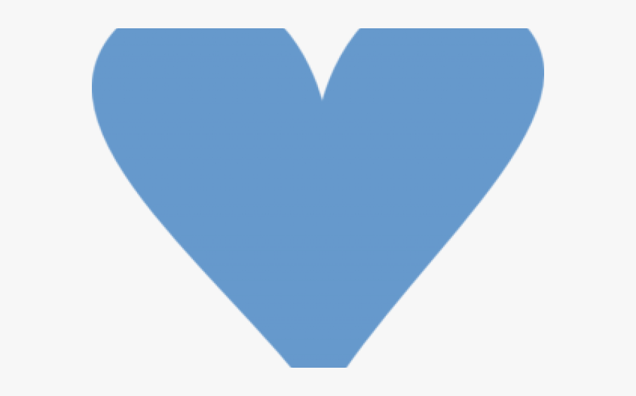 Blue Heart Clipart - Heart, Transparent Clipart