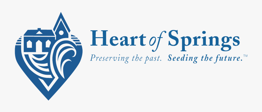 Clip Art Blue Heart Springs - Calligraphy, Transparent Clipart