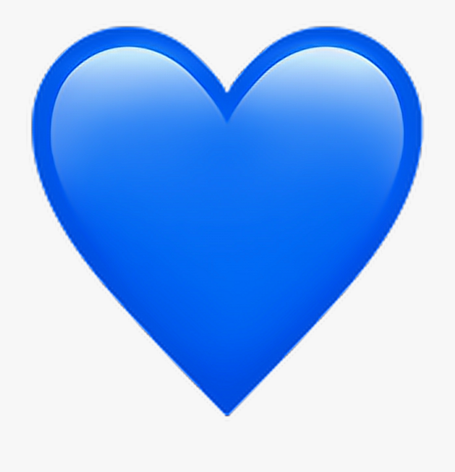 Electric Blue Azure Cobalt Blue Sky - Emoji Love Blue Png, Transparent Clipart