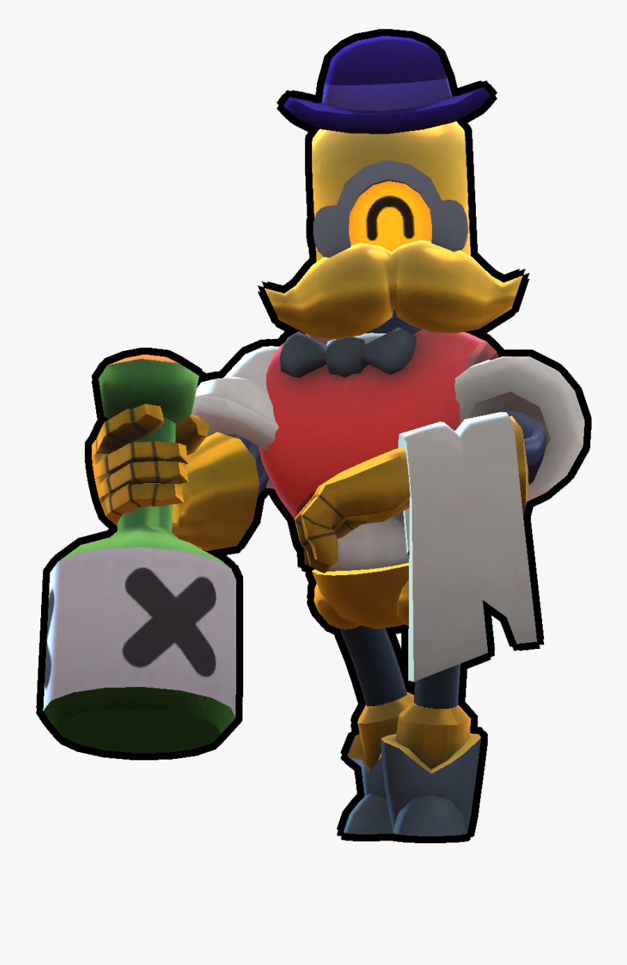 Golden Barley Brawl Stars , Png Download - Barley Brawl Stars 2017, Transparent Clipart