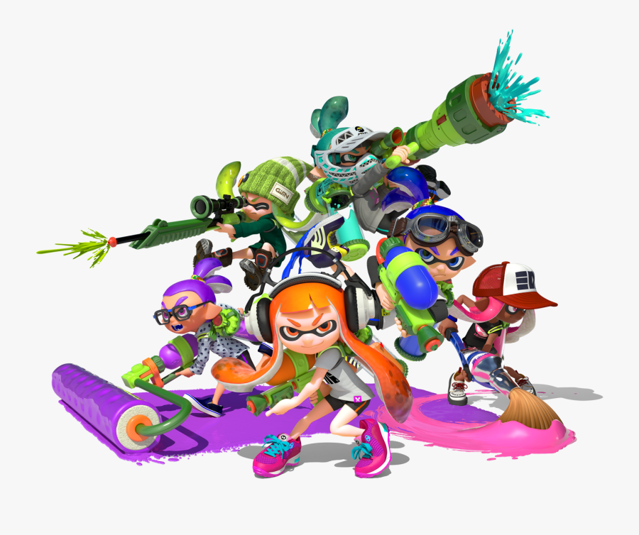 Splatoon Clipart, Transparent Clipart
