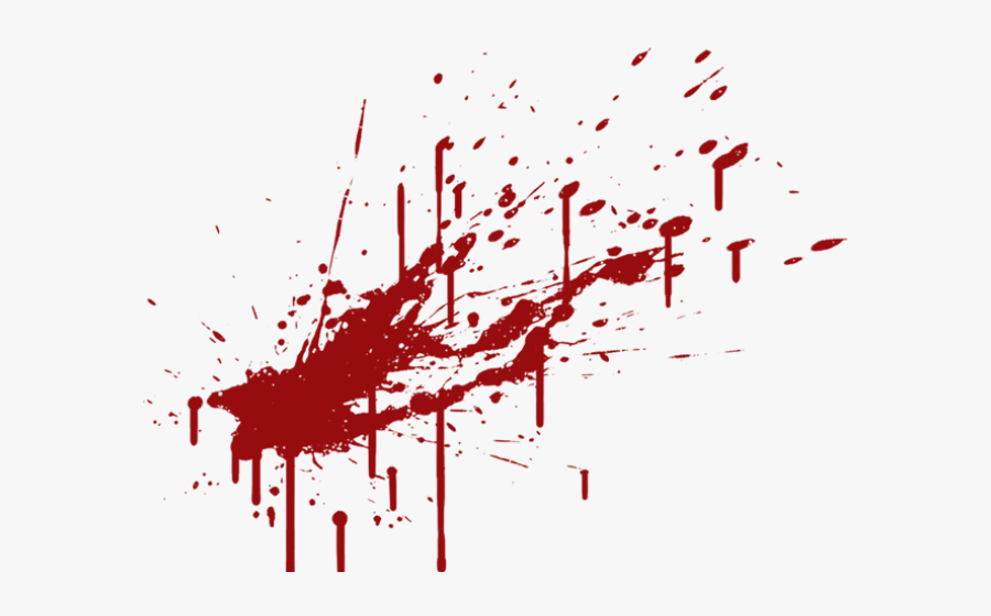 Blood Stain Blood Spatter, Transparent Clipart