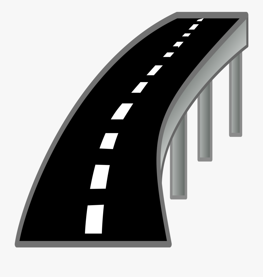 Road Vector Png - Fly Over Icon Png, Transparent Clipart