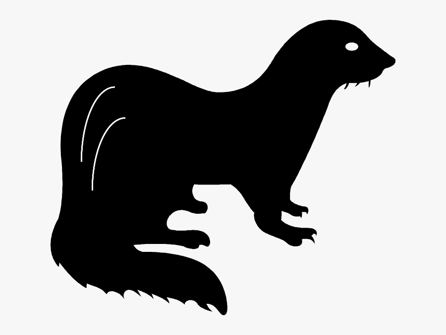 Ferret Silhouette Clip Art - Ferret Clip Art, Transparent Clipart