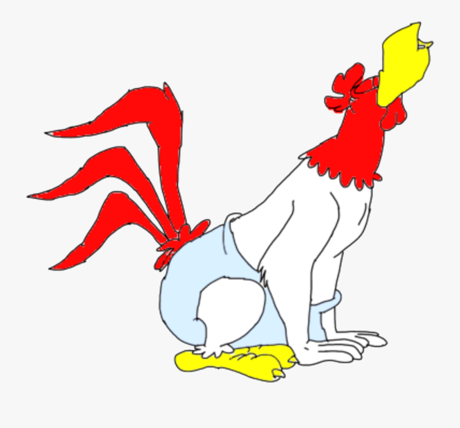 Foghorn Leghorn Howls By Mgroenke47 - Cartoon, Transparent Clipart