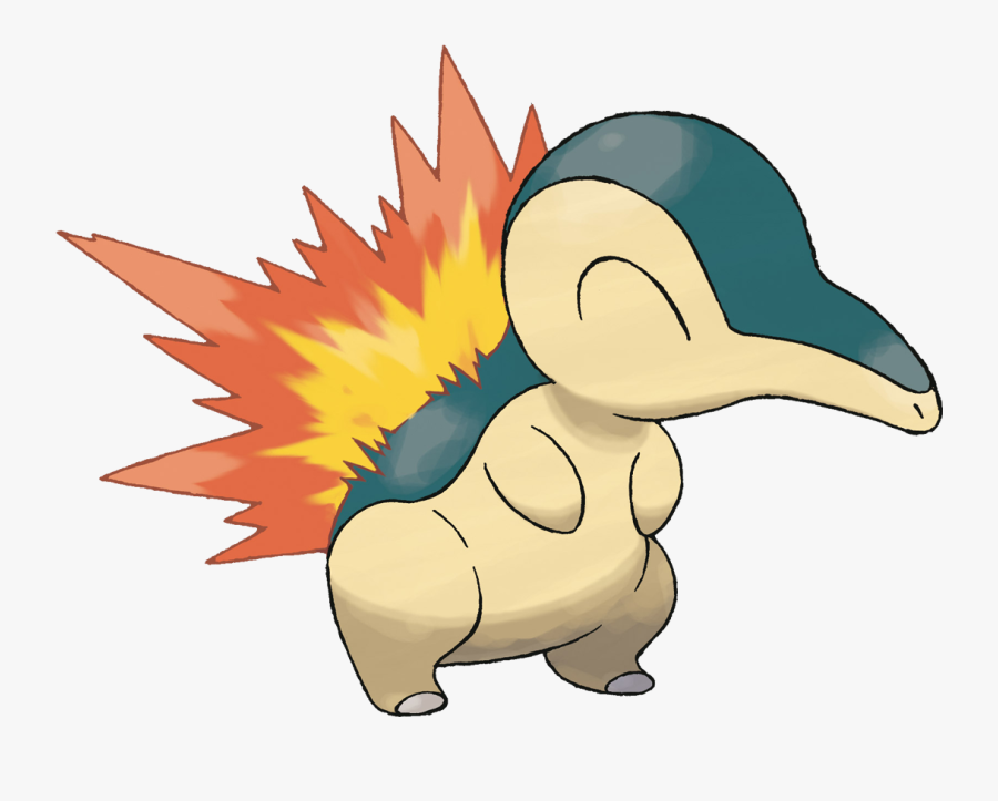 Pokemon Cyndaquil, Transparent Clipart