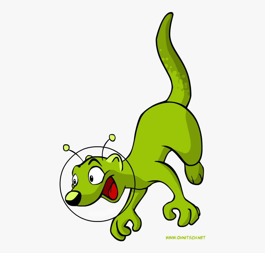 Space Ferret - Cartoon, Transparent Clipart