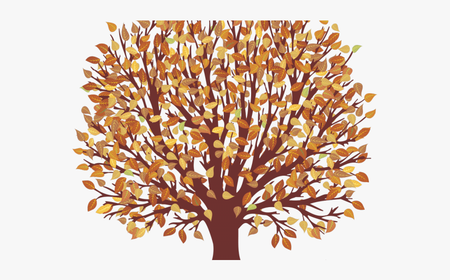 Transparent Background Autumn Tree Clipart, Transparent Clipart
