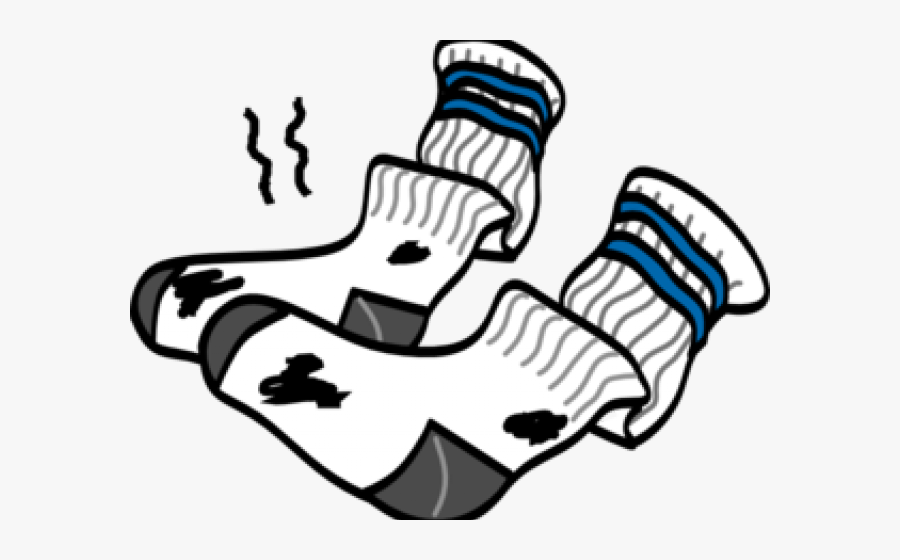 Pair Clipart Dirty Sock - Socks Clip Art, Transparent Clipart