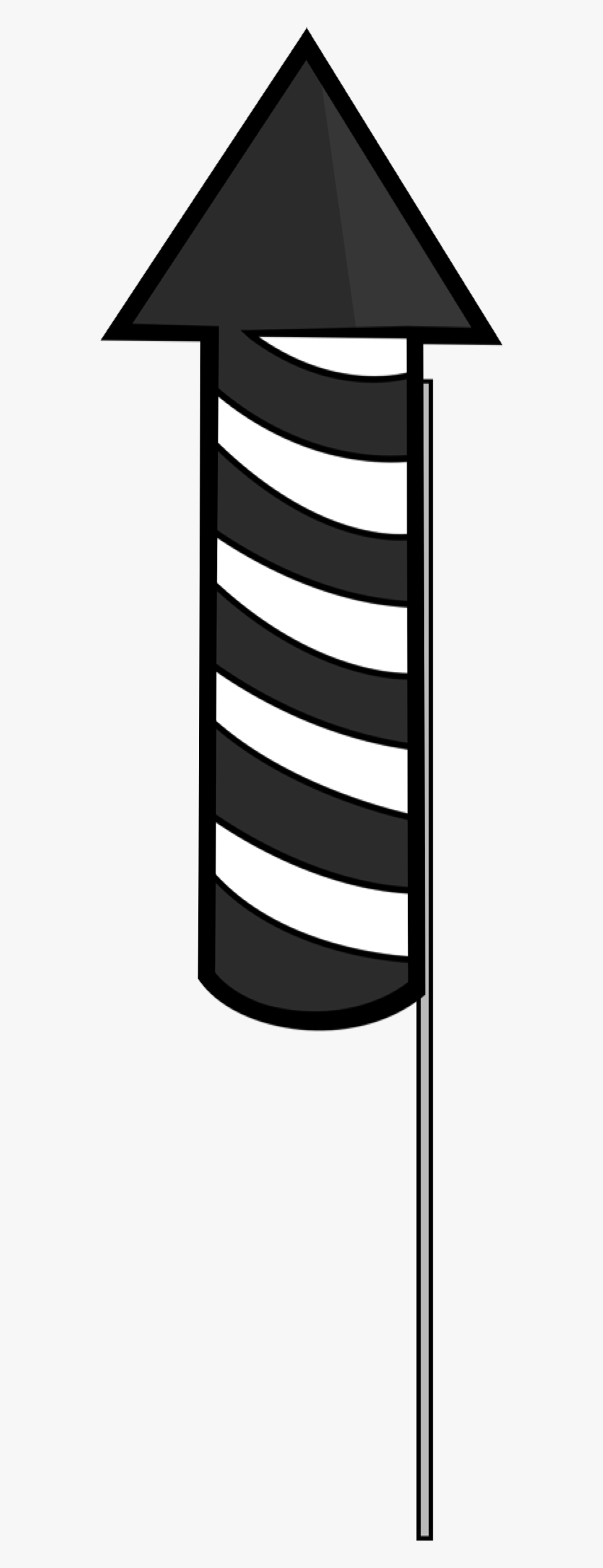 Firecracker Clipart Firework - Rocket Fireworks Clipart Transparent, Transparent Clipart