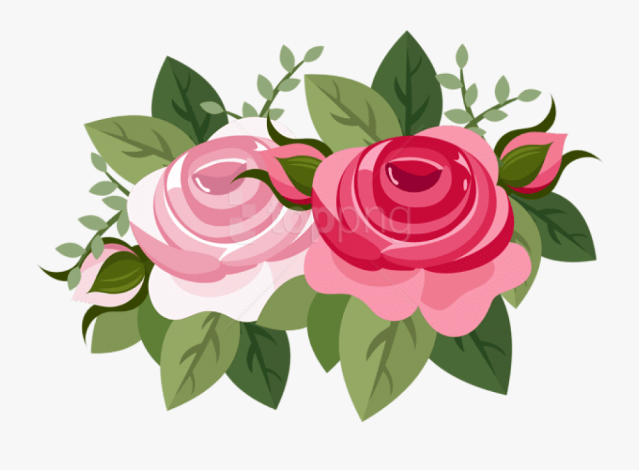 Roses Clipart Png - Portable Network Graphics, Transparent Clipart