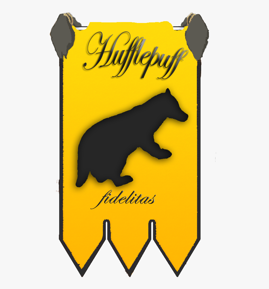 Bannerhufflepuff - Sign, Transparent Clipart