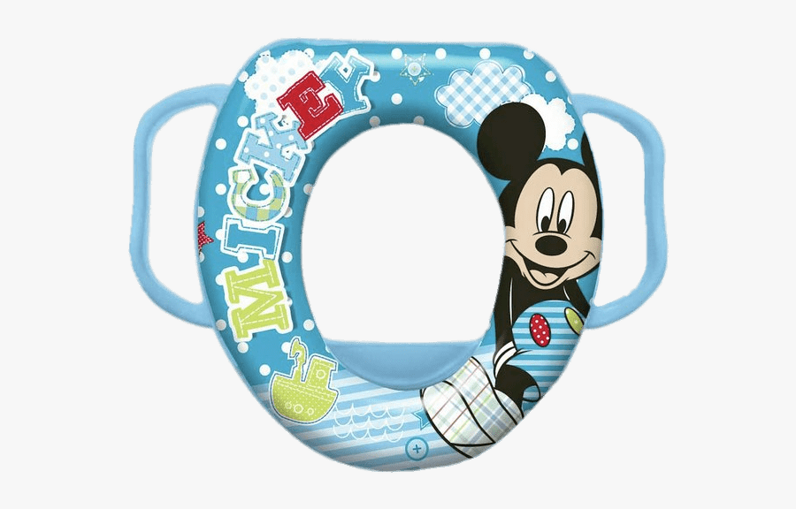 Mickey Toilet Seat - Potty Chair, Transparent Clipart