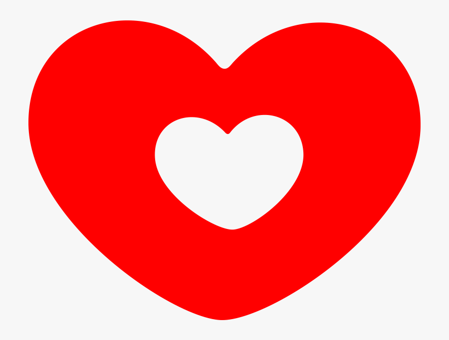 Heart Png Emoji Transparent Without Background Image - Heart, Transparent Clipart
