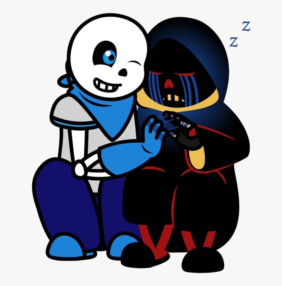 Error Sans And Underswap Sans 2 By Randomchiz Clipart - Error Sans And Blueberry, Transparent Clipart