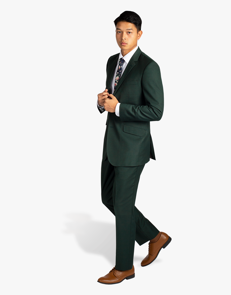 transparent man in a suit png green suit blue tie free transparent clipart clipartkey