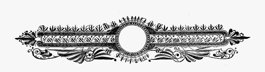 Line Art Border Designs, Transparent Clipart