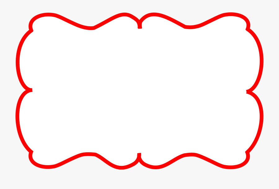 Red Frame Blank Labels, Frames, Step By Step Drawing, - 7 Habits Seek First To Understand Then, Transparent Clipart