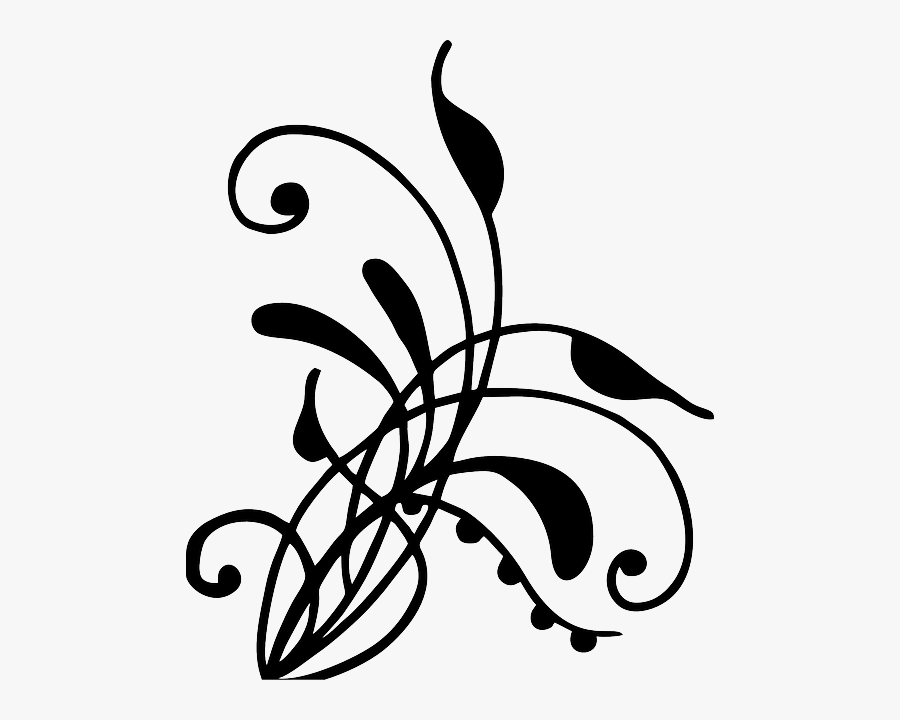 Silhouette Clip Art - Vine Plant Silhouette, Transparent Clipart