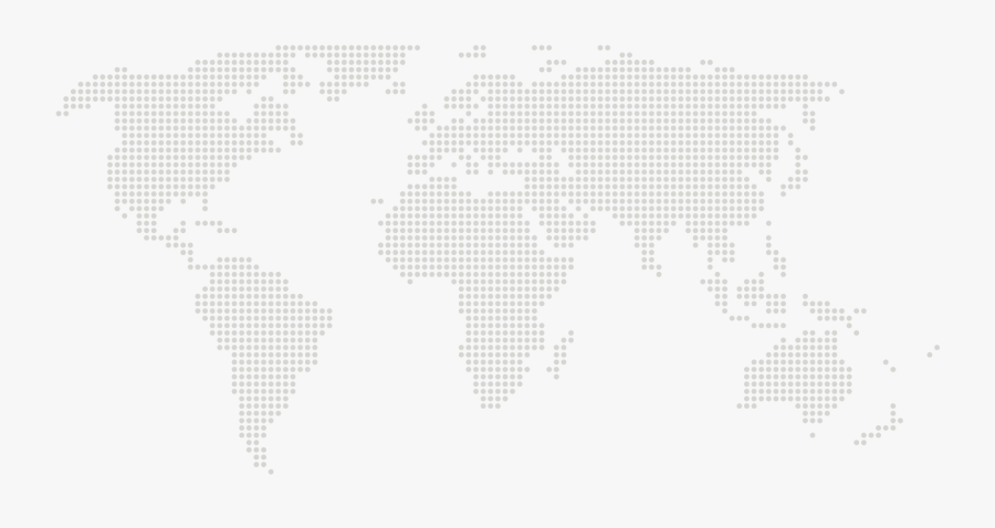 Clip Art Grey World Map - World Map, Transparent Clipart