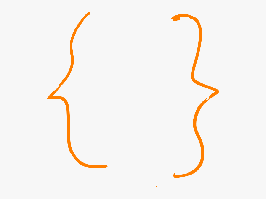 Transparent Curly Arrow Png - Curly Brackets, Transparent Clipart