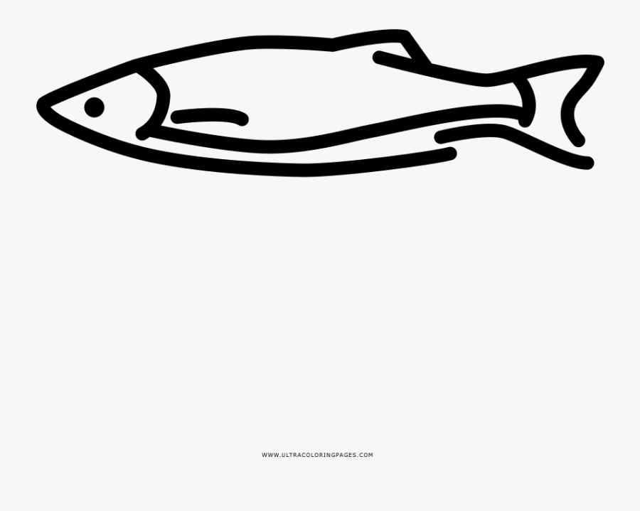 Bass Coloring Page - Line Art, Transparent Clipart