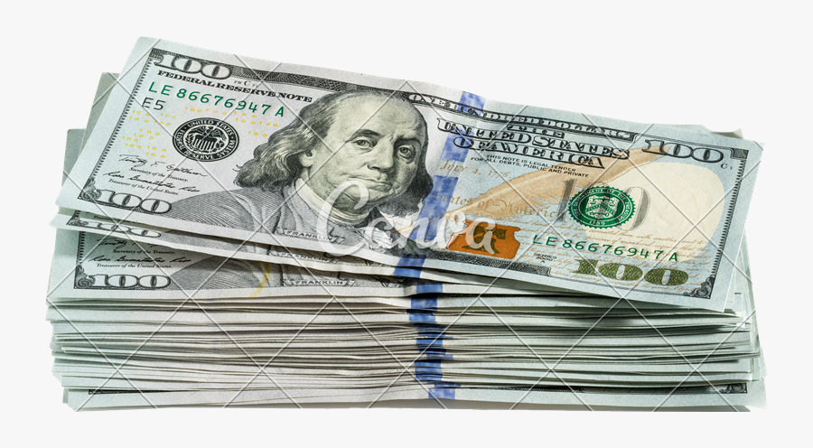 Clip Art New Design Photos By - 100 Dollar Bill Transparent, Transparent Clipart