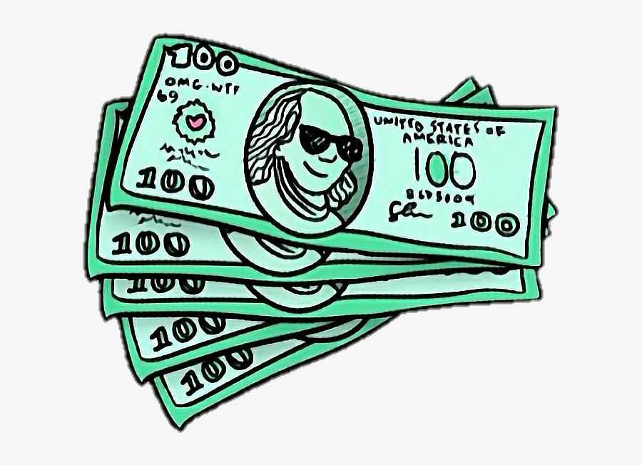 Money Green Dollar Yas Yes Overlay Icon Sticker Art - Money Transparent, Transparent Clipart