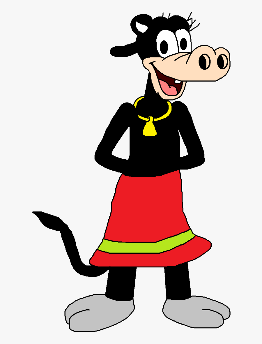 Clarabelle Cow Transparent - Cartoon, Transparent Clipart