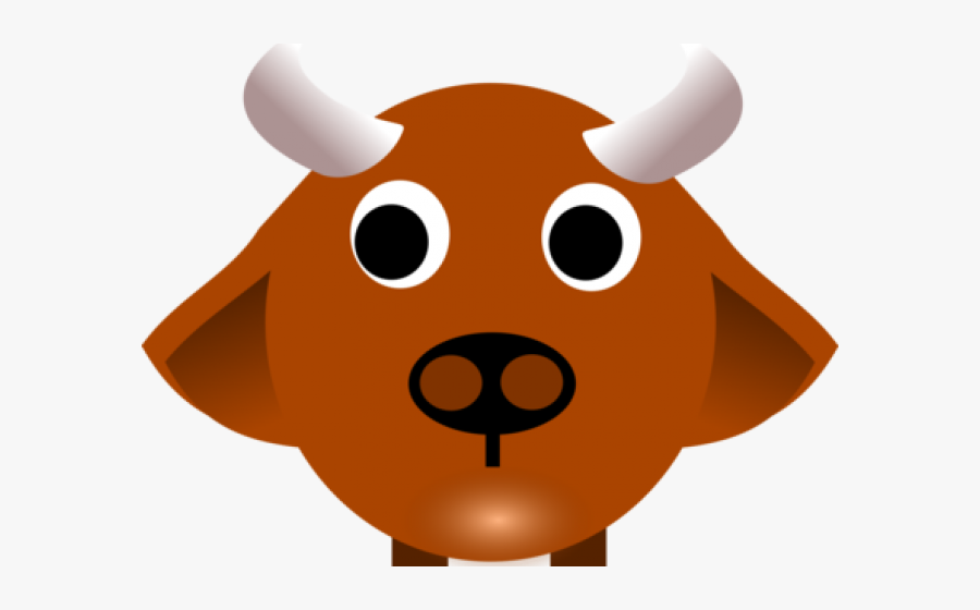 Taurus Clipart Brown Cow - Ox, Transparent Clipart
