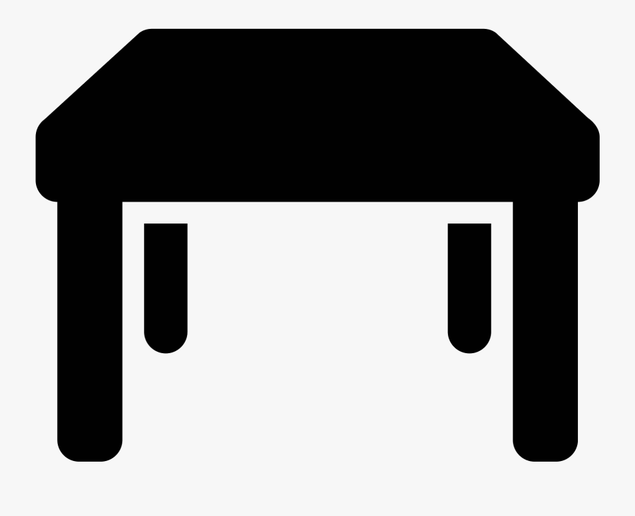 Clipart Table Long Table - Table Icon Png, Transparent Clipart