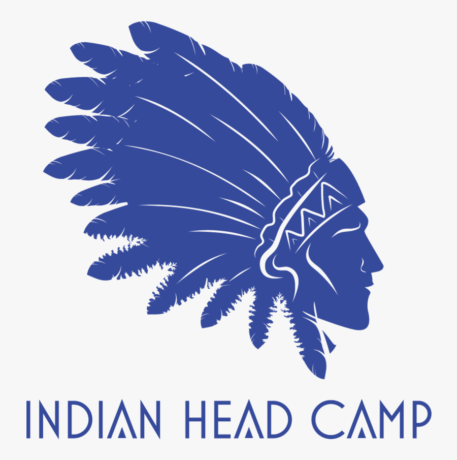 Transparent Indian Head Png - Indian Head Camp Logo, Transparent Clipart