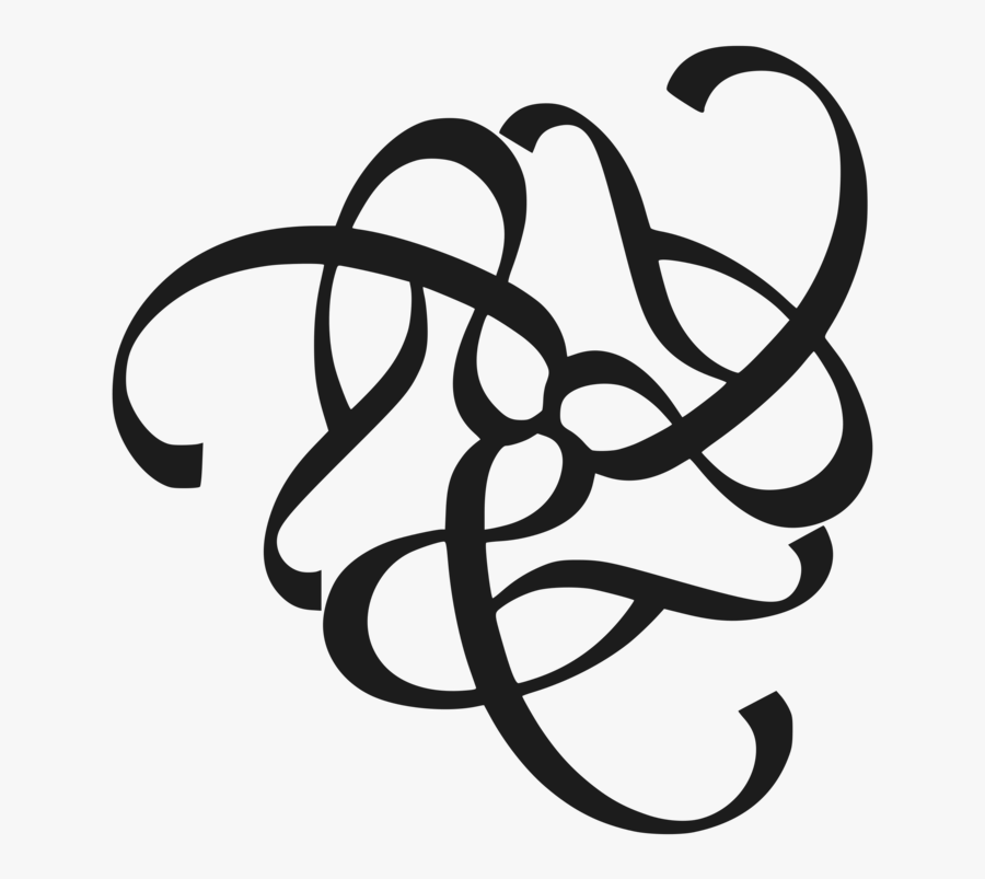 Line Art,flower,symmetry - Tattoo Clip Art, Transparent Clipart