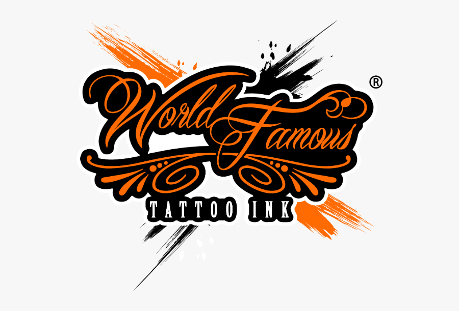 Machine Tattoo Artist Graffiti Ink Png Image High Quality - World Famous Tattoo Ink Logo, Transparent Clipart