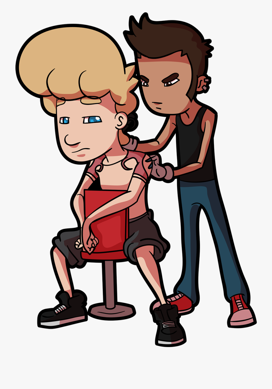 Cartoon Man With Tattoos, Transparent Clipart