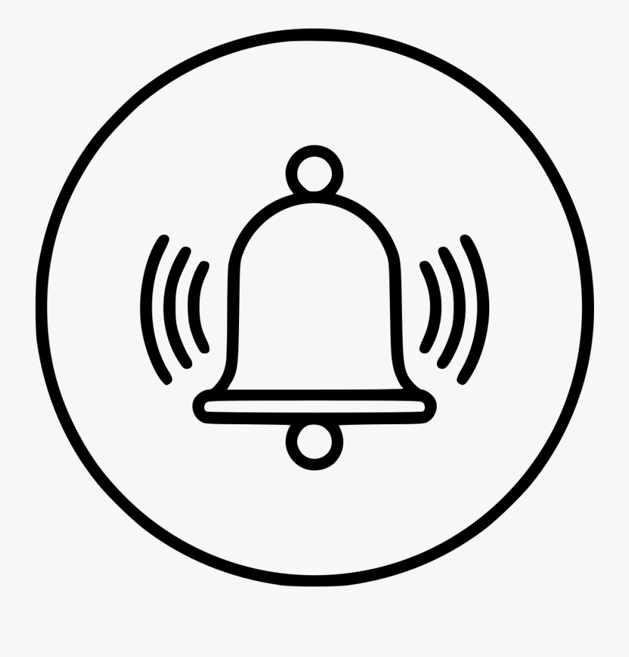 Transparent School Bell Ringing Clipart - Alarm Icon Png, Transparent Clipart