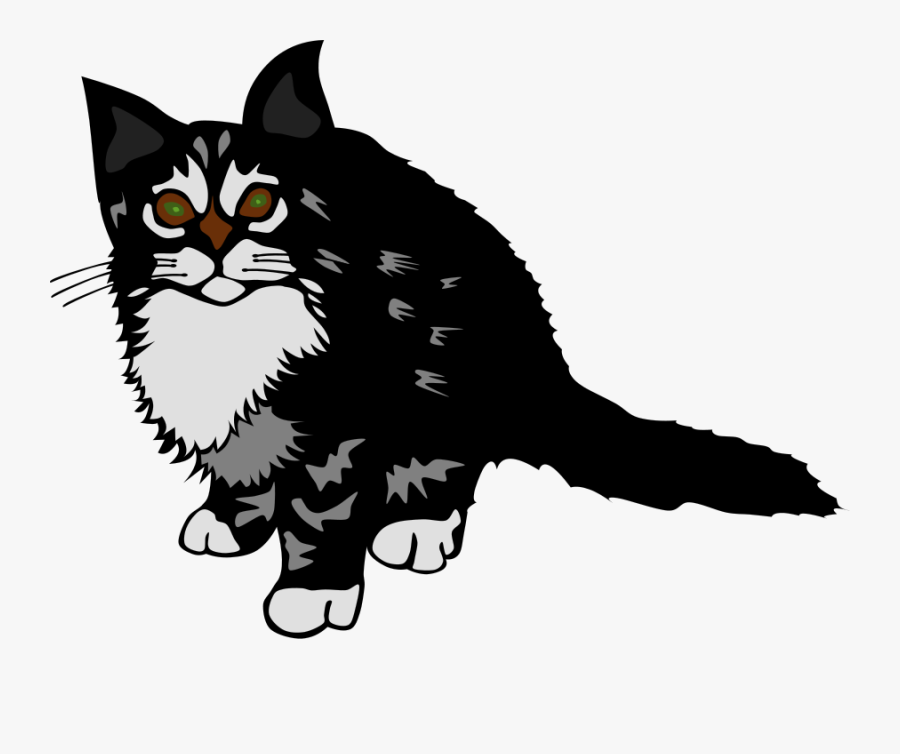 Kitten Clipart, Vector Clip Art Online, Royalty Free - Kitten Clip Art, Transparent Clipart