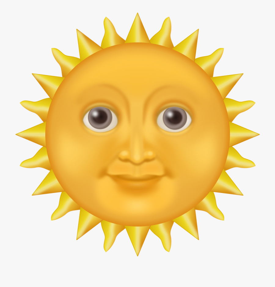 Emote, Happy, Sun - Sun Emoji, Transparent Clipart